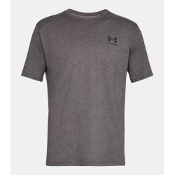 Under Armour Sportstyle Left Chest Koszulka Wycięcie pod szyją Krótki rękaw Bawełna, Poliester