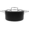 DEMEYERE BLACK 5 Garnek niski z pokrywką 3 ltr