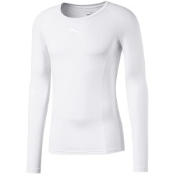 Koszulka męska Puma LIGA Baselayer Tee LS biała 655920 04 L