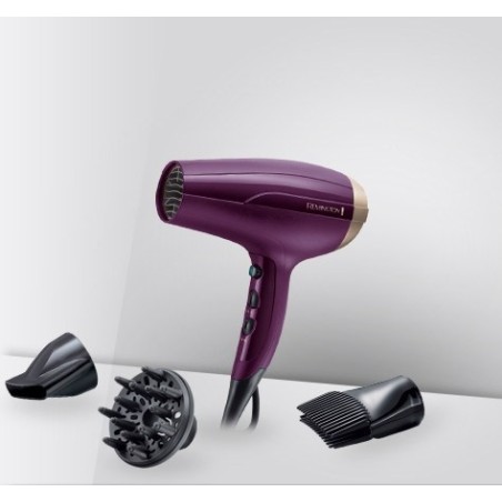 Suszarka do włosów REMINGTON D5219 (2300W kolor fioletowy)