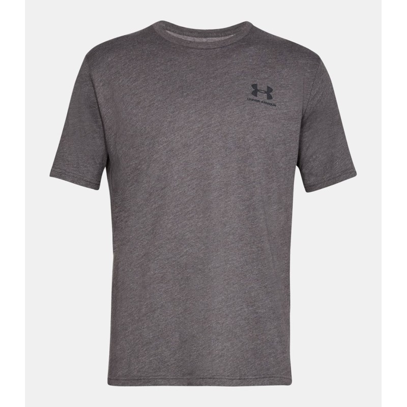 Under Armour Sportstyle Left Chest Koszulka Wycięcie pod szyją Krótki rękaw Bawełna, Poliester