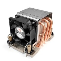 Chłodzenie CPU DYNATRON N11 Intel CPU Kuehler 4189-4/-5 P4/P5/P+ 2U Kuehlkoerper Aluminium Lamellen Heat Pipe Aktiv mit PWM bis