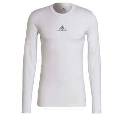 Koszulka męska adidas Compression Long biała GU7334 L