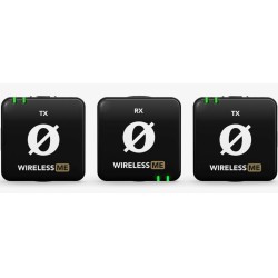 RODE Wireless ME Dual - kompaktowy bezprzewodowy system mikrofonowy z dwoma nadajnikami do nagrywania dwukanałowego