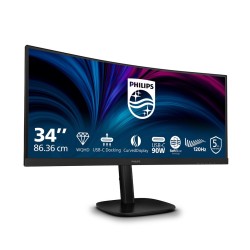 Monitor Philips 86,4cm (34,0") 34B2U3600C 21:09 HDMI+DP+USB-C