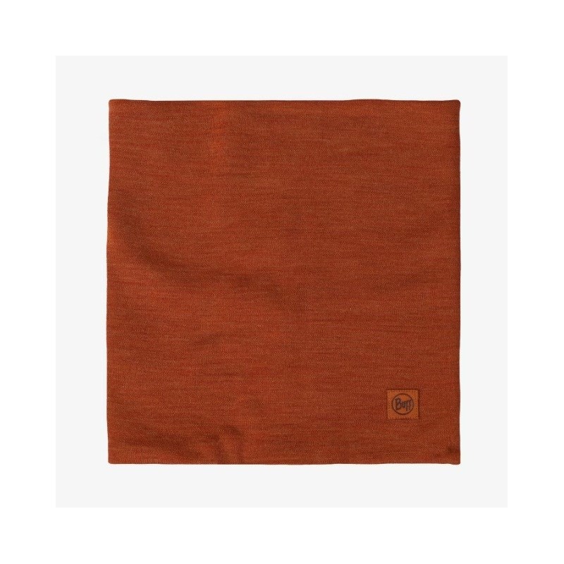 Bandana BUFF MERINO HEAVYWEIGHT NECK WARMER SOLID CINNAMON