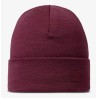 Czapka BUFF HEAVYWEIGHT MERINO WOOL LOOSE HAT SOLID TIBETAN RED