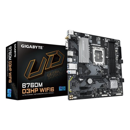 Płyta główna GIGABYTE MB B760 S1700 MATX/B760M D3HP WIFI6 1.0
