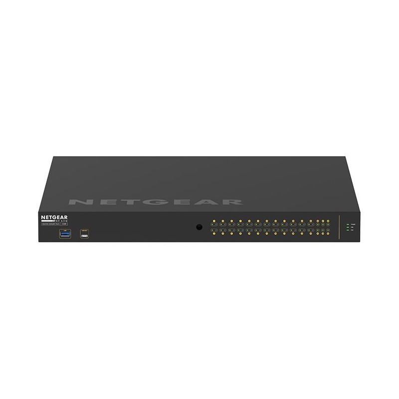 NETGEAR M4250-26G4XF-PoE+ switch zarządzalny L2/L3 Gigabit Ethernet (10/100/1000) Obsługa PoE 1U Czarny NETGEAR M4250-26G4XF-PoE+ switch zarządzalny L2/L3 Gigabit Ethernet (10/100/1000) Obsługa PoE 1U Czarny