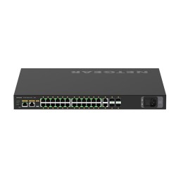 NETGEAR M4250-26G4XF-PoE+ switch zarządzalny L2/L3 Gigabit Ethernet (10/100/1000) Obsługa PoE 1U Czarny