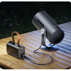 Przenośny projektor Dangbei Freedo z podstawą szarą + PowerBank
