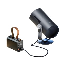 Przenośny projektor Dangbei Freedo z podstawą szarą + PowerBank