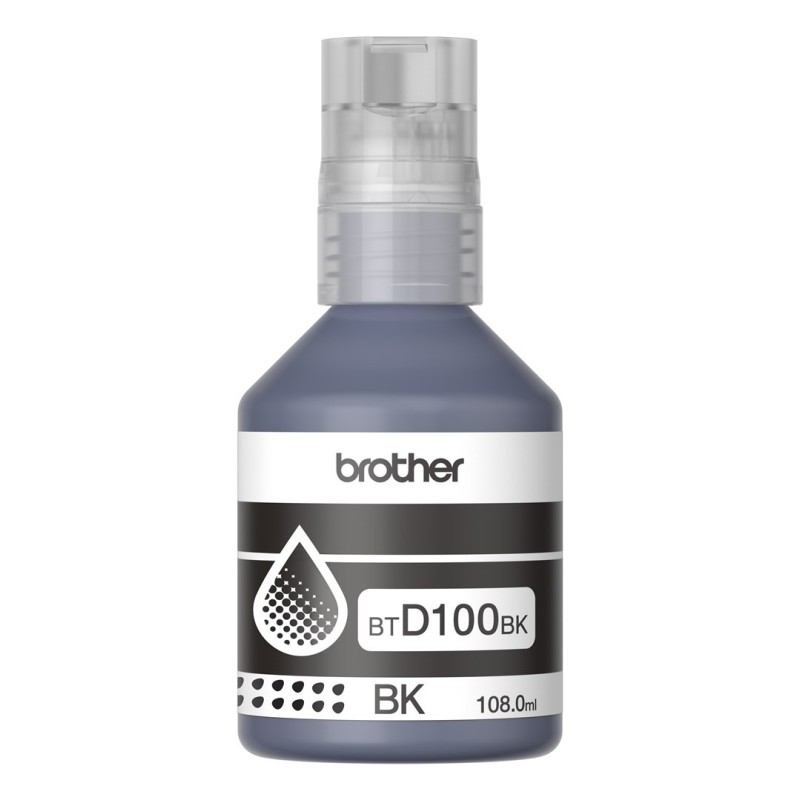 BROTHER Tusz czarny BTD100BK BT-D100BK