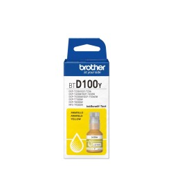 BROTHER Tusz Żółty BTD100Y BT-D100Y