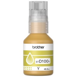 BROTHER Tusz Żółty BTD100Y BT-D100Y