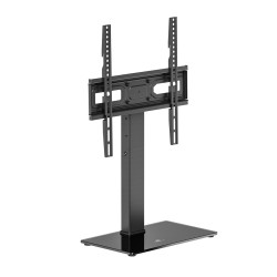 MACLEAN UNIWERSALNY STOJAK DO TV, NA SZAFKĘ RTV, PODSTAWKA, MAX. 40KG, MAX. VESA 400X400, REGULACJA WYSOKOŚCI I KĄTA MC-1240