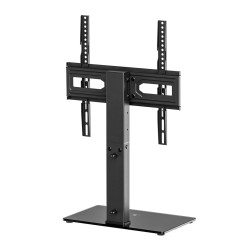 MACLEAN UNIWERSALNY STOJAK DO TV, NA SZAFKĘ RTV, PODSTAWKA, MAX. 40KG, MAX. VESA 400X400, REGULACJA WYSOKOŚCI I KĄTA MC-1240