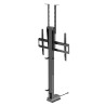 MACLEAN UCHWYT ELEKTRYCZNY SUFITOWO-PODŁOGOWY, WYSUWANY, 43''-88'', VESA 600X400, MAX 60KG, 100-240V AC,50/60HZ MC-125