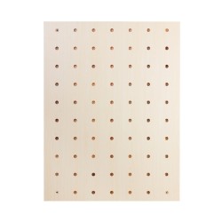 MACLEAN DREWNIANA TABLICA ORGANIZER, KOLOR JASNE DREWNO, 60X80 CM, MAX. 20 KG MC-131 WD