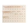 MACLEAN DREWNIANA TABLICA ORGANIZER, KOLOR JASNE DREWNO, 60X80 CM, MAX. 20 KG MC-131 WD