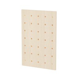MACLEAN DREWNIANA TABLICA ORGANIZER, KOLOR JASNE DREWNO, 40X60 CM, MAX. 20 KG MC-130 WD