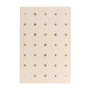 MACLEAN DREWNIANA TABLICA ORGANIZER, KOLOR JASNE DREWNO, 40X60 CM, MAX. 20 KG MC-130 WD
