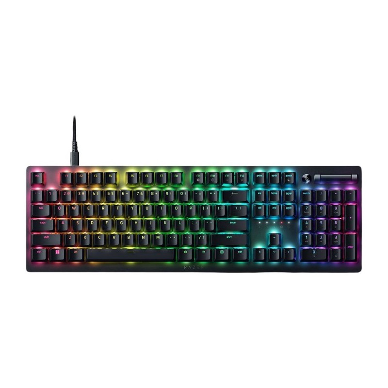 Razer RZ03-04500100-R3M1 klawiatura Gaming USB QWERTY US English Czarny Razer RZ03-04500100-R3M1 klawiatura Gaming USB QWERTY US English Czarny