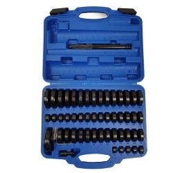 ŚCIĄGACZ TULEI ŁOŻYSK ADAPTERY PRASY 52el. 18-74mm SILVER