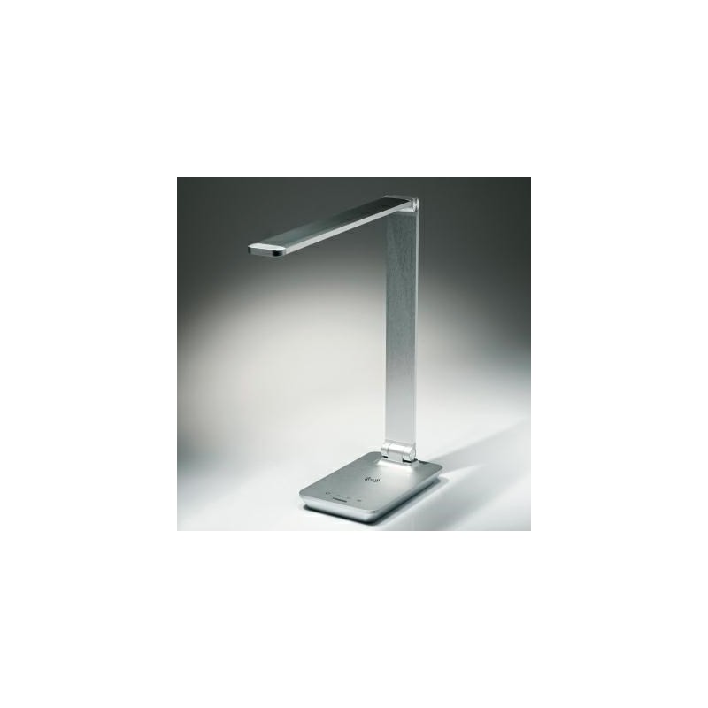 TIROSS LAMPKA BIURKOWA 48 SMD LED 10W 580 LUMENÓW /SREBRNA TIROSS LAMPKA BIURKOWA 48 SMD LED 10W 580 LUMENÓW /SREBRNA