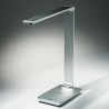 TIROSS LAMPKA BIURKOWA 48 SMD LED 10W 580 LUMENÓW /SREBRNA