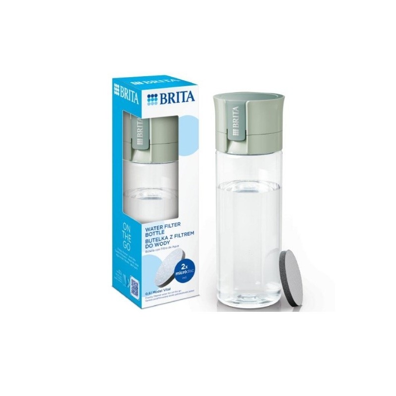 Butelka filtrująca Brita Vital (pastelowa zieleń) Butelka filtrująca Brita Vital (pastelowa zieleń)