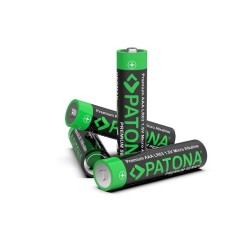 PATONA Premium AAA Micro LR03 – 10x baterii alkalicznych 1.5V