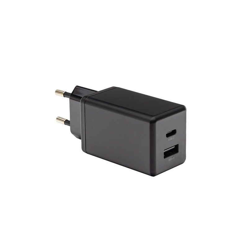 PATONA Premium Ładowarka GaN PD45W 1xUSB-C 1xUSB-A PD3.0 QC3.0 czarna PATONA Premium Ładowarka GaN PD45W 1xUSB-C 1xUSB-A PD3.0 QC3.0 czarna