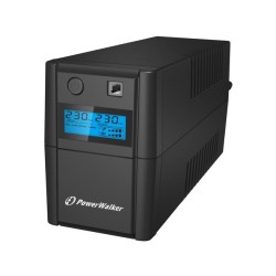 PowerWalker VI 850 SHL FR Technologia line-interactive 0,85 kVA 480 W 2 x gniazdo sieciowe