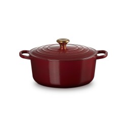 Roaster Le Creuset Signature okrągły 28cm Rhone