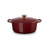 Roaster Le Creuset Signature okrągły 28cm Rhone