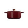 Roaster Le Creuset Signature okrągły 28cm Rhone