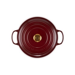 Roaster Le Creuset Signature okrągły 28cm Rhone