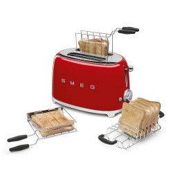 Smeg TSF01RDEU toster 6 2 kaw. 950 W Czerwony