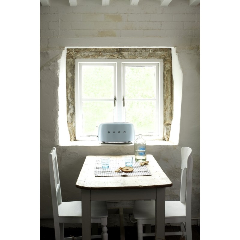 Toster Smeg TSF02PBEU Toster 4 kromki Pastelowy niebieski Toster Smeg TSF02PBEU Toster 4 kromki Pastelowy niebieski