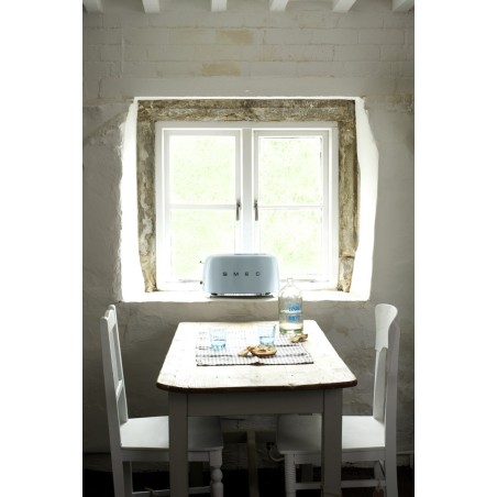 Toster Smeg TSF02PBEU Toster 4 kromki Pastelowy niebieski