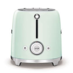 Toster SMEG model TSF02PGEU kolor pastelgreen