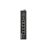 Hikvision DS-3E0106P-E/M łącza sieciowe Nie zarządzany Fast Ethernet (10/100) Obsługa PoE Niebieski