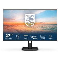 Philips 1000 series 27E1N1300A/00 monitor komputerowy 68,6 cm (27") 1920 x 1080 px Full HD LCD Czarny