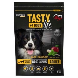 BIOFEED TASTY DOGS LIFE ADULT M&L WITH CHICKEN 3KG