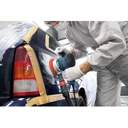 Bosch GEX 40-150 PROFESSIONAL Szlifierka tarczowa 12000 RPM 24000 OPM Czarny, Niebieski, Szary, Czerwony 400 W