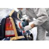Bosch GEX 40-150 PROFESSIONAL Szlifierka tarczowa 12000 RPM 24000 OPM Czarny, Niebieski, Szary, Czerwony 400 W