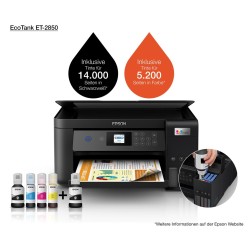 Drukarka Epson EcoTank ET-2850 3w1-Tintenstrahl A4 WiFi/WLan Duplex