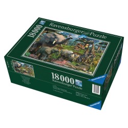 Puzzle Ravensburger PRZY WODOPOJU (18000szt.)