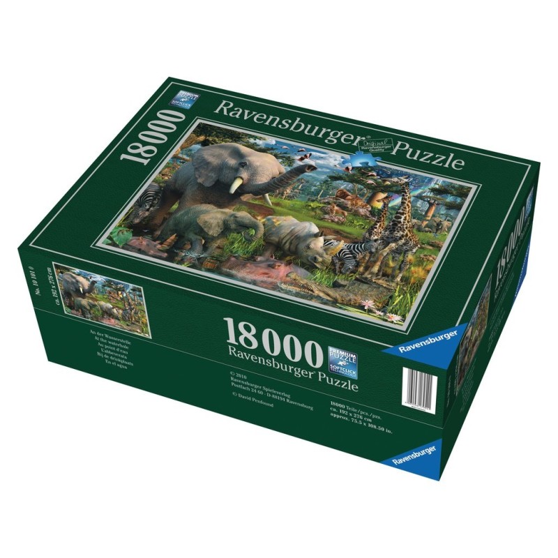 Puzzle Ravensburger PRZY WODOPOJU (18000szt.)